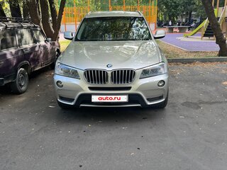 2012 BMW X3 28i xDrive II (F25), серебристый, 1700000 рублей, вид 1