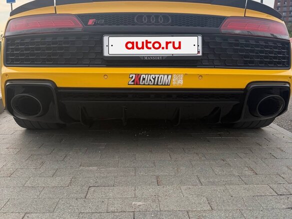 2019 Audi R8 V10 performance II (4S) Рестайлинг, жёлтый, 14000000 рублей - вид 6