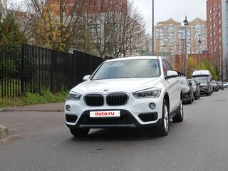 2019 BMW X1 18i sDrive II (F48), белый, 1850000 рублей, вид 2