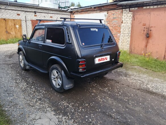 2002 Lada (ВАЗ) 2121 (4x4) I Рестайлинг, чёрный, 295000 рублей - вид 4