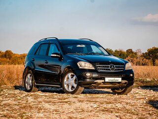 2008 Mercedes-Benz M-Класс 320 II (W164), чёрный, 1150000 рублей, вид 5