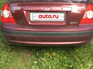 2008 Hyundai Elantra ТагАЗ III (XD2) Рестайлинг, красный, 1050000 рублей, вид 4
