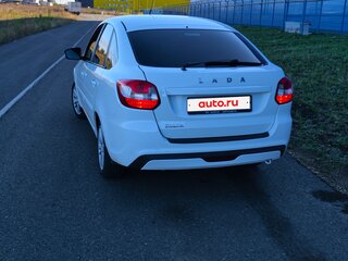 2019 Lada (ВАЗ) Granta I Рестайлинг, белый, 590000 рублей, вид 5