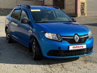 2015 Renault Logan II, синий, 550000 рублей, вид 3