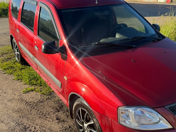 2017 Lada (ВАЗ) Largus I, красный, 690000 рублей