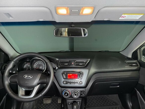 2013 Kia Rio 4-speed III, серый, 930000 рублей - вид 7