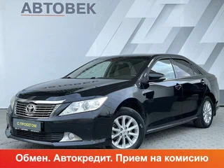 2013 Toyota Camry VII (XV50), чёрный, 1613000 рублей, вид 1