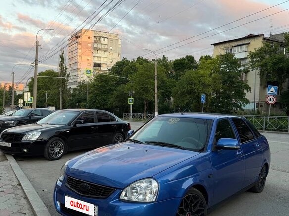 2011 Lada (ВАЗ) Priora I, синий, 500000 рублей