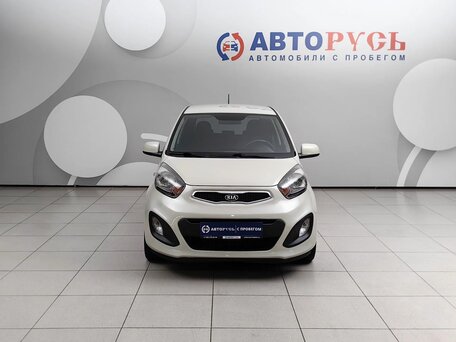2013 Kia Picanto II, бежевый, 885000 рублей, вид 3