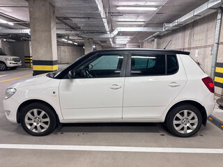 2014 Skoda Fabia II Рестайлинг, белый, 950000 рублей, вид 5