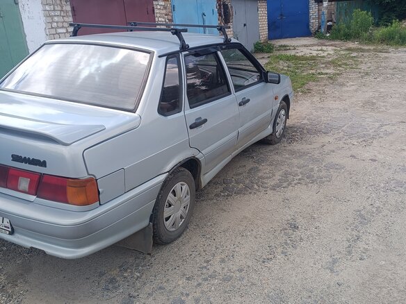 2004 Lada (ВАЗ) 2115, серебристый, 130000 рублей - вид 1