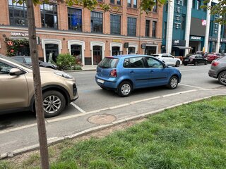2008 Volkswagen Polo IV Рестайлинг, синий, 663000 рублей, вид 5