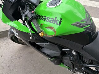 2011 Kawasaki ER-4F (Ninja 400R), зелёный, 350000 рублей, вид 5