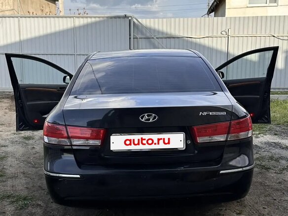 2008 Hyundai Sonata V (NF), чёрный, 700000 рублей - вид 10