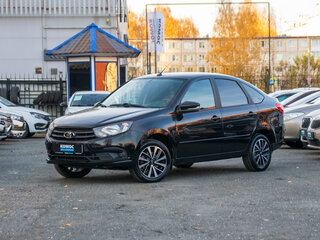 2024 Lada (ВАЗ) Granta I Рестайлинг, чёрный, 855000 рублей, вид 1