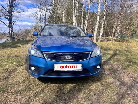 2011 Kia Ceed I Рестайлинг, синий, 690000 рублей, вид 2