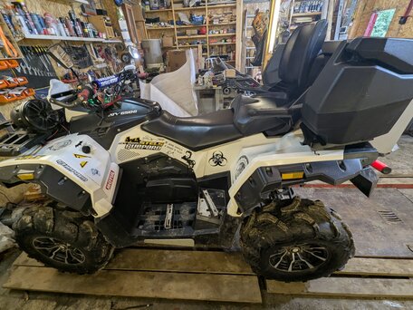 2019 Stels ATV-800 Guepard Trophy, белый, 650000 рублей, вид 3