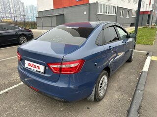 2016 Lada (ВАЗ) Vesta I, синий, 590000 рублей, вид 5