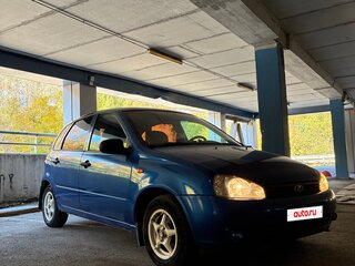 2007 Lada (ВАЗ) Kalina I, синий, 220000 рублей, вид 2