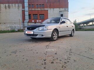 2008 Hyundai Accent ТагАЗ II, серебристый, 300000 рублей, вид 1