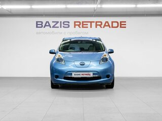 2015 Nissan Leaf (EM57) I (ZE0/AZE0), голубой, 1000000 рублей, вид 2