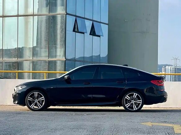 2022 BMW 6 серии 630i IV (G32) Рестайлинг, чёрный - вид 2