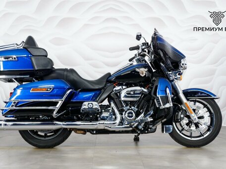 2018 Harley-Davidson Ultra Limited, синий, 1877000 рублей, вид 1