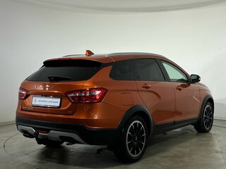 2018 Lada (ВАЗ) Vesta SW Cross I, оранжевый, 945000 рублей, вид 4