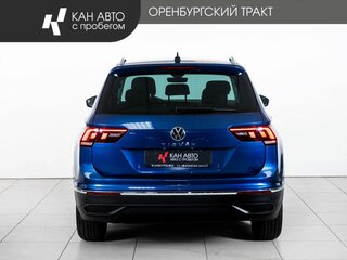 2021 Volkswagen Tiguan II Рестайлинг, синий, 2960000 рублей, вид 4