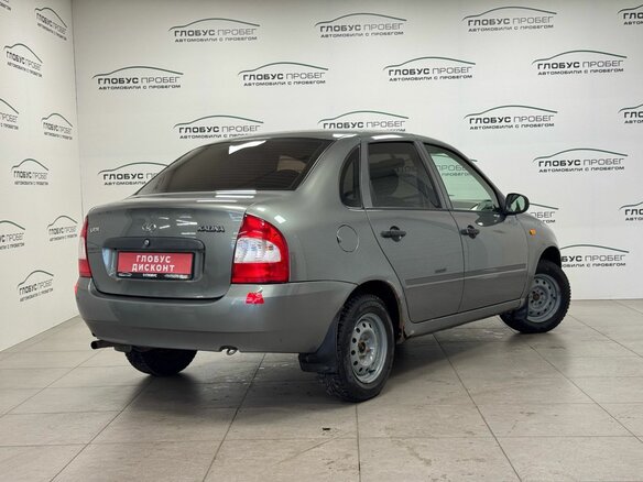 2007 Lada (ВАЗ) Kalina I, серый, 185000 рублей - вид 1