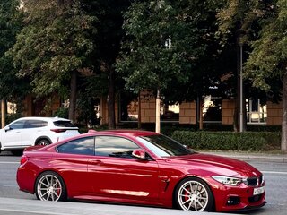 2018 BMW 4 серии 430d F32/F33/F36 Рестайлинг, красный, 3850000 рублей, вид 2