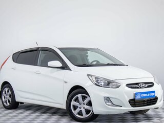 2012 Hyundai Solaris I, белый, 699000 рублей, вид 1