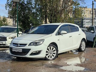 Opel Astra J Рестайлинг