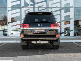 2019 Toyota Land Cruiser 200 Series Рестайлинг 2, чёрный, 7599000 рублей, вид 4