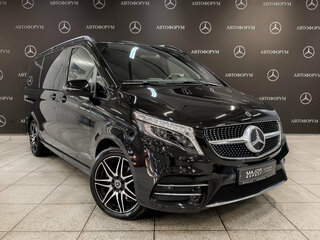 2019 Mercedes-Benz V-Класс Long 220 d длинный III (W447) Рестайлинг, чёрный, 7100000 рублей, вид 3