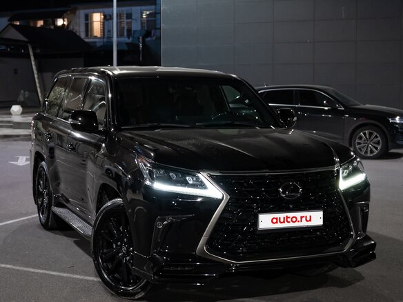 2020 Lexus LX 450d III Рестайлинг 2, чёрный, 6400000 рублей