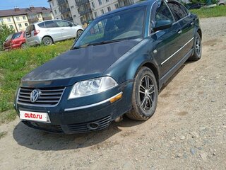 2001 Volkswagen Passat B5 Рестайлинг, зелёный, 200000 рублей, вид 1