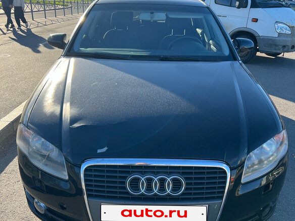 2007 Audi A4 III (B7), чёрный, 450000 рублей