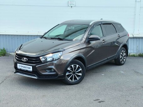 2022 Lada (ВАЗ) Vesta SW Cross I, коричневый, 1110000 рублей, вид 2