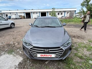 2016 Hyundai Elantra VI (AD), серый, 850000 рублей, вид 1
