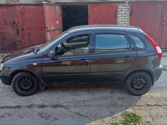 2010 Lada (ВАЗ) Kalina I, чёрный, 230000 рублей - вид 3