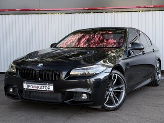 2016 BMW 5 серии 520d VI (F10/F11/F07) Рестайлинг, чёрный, 2197000 рублей, вид 1