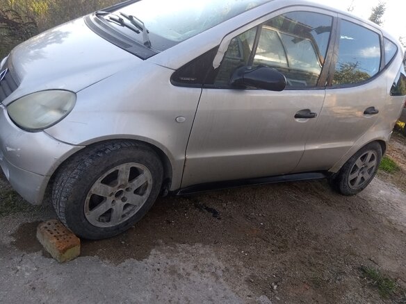 2000 Mercedes-Benz A-Класс 140 I (W168), серебристый, 125000 рублей - вид 2