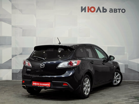 2011 Mazda 3 II (BL) Рестайлинг, чёрный, 980000 рублей - вид 4
