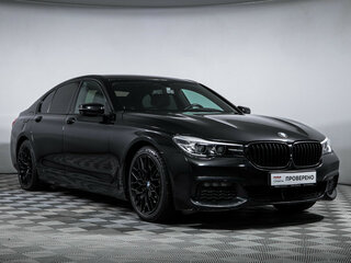 2016 BMW 7 серии 730i VI (G11/G12), чёрный, 2290000 рублей, вид 3