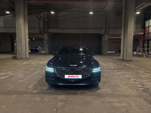 2021 Genesis G80 II, чёрный, 4299000 рублей - вид 4