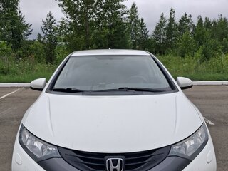 2013 Honda Civic IX, белый, 1050000 рублей, вид 1