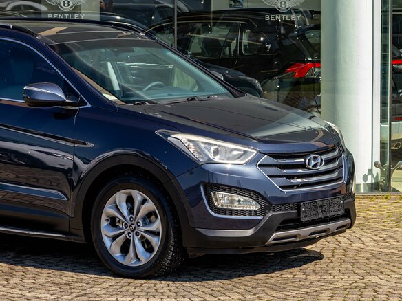 2013 Hyundai Santa Fe III, синий, 1335000 рублей - вид 8