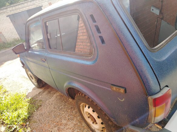 2000 Lada (ВАЗ) 2121 (4x4) I Рестайлинг, голубой, 299000 рублей - вид 9
