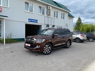 2018 Toyota Land Cruiser 200 Series Рестайлинг 2, коричневый, 7495000 рублей, вид 5